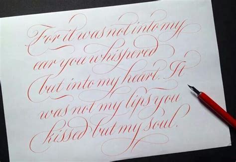 Rachel Yallops Copperplate Once Again Beautiful Hand Lettering