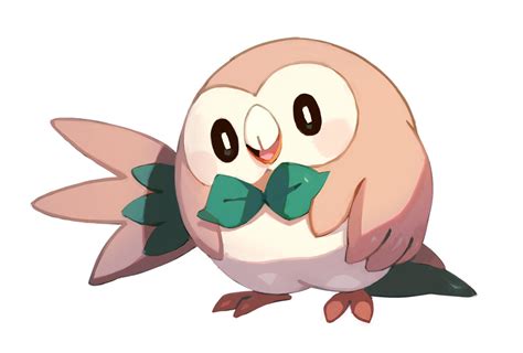 Rowlet By Bluekomadori On Deviantart