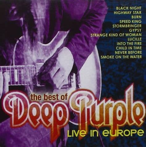 Deep Purple The Best Of Deep Purplelive In Europe