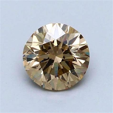 Pcs Diamond Ct Round Fancy Yellowish Brown Catawiki