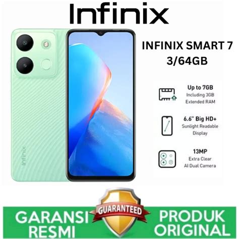 Jual Infinix Smart Gb Smart Plus Gb Garansi Resmi