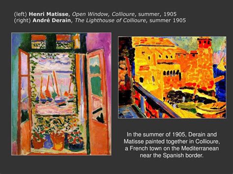 Ppt Henri Matisse And Fauvism All Artists Bear The Imprint Of Their