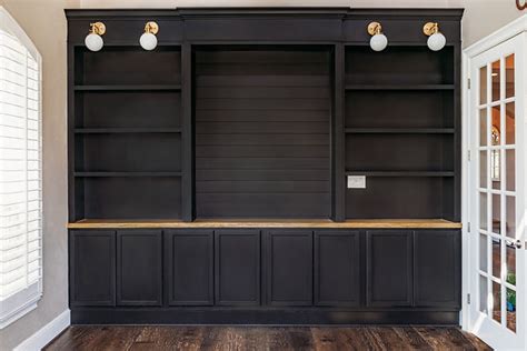 Create Your Ultimate Home Office With Built In Bookshelves Organize