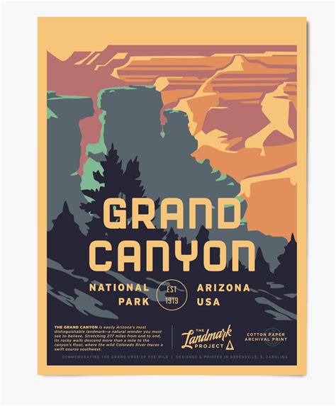 Grand Canyon National Park Poster – Hike House