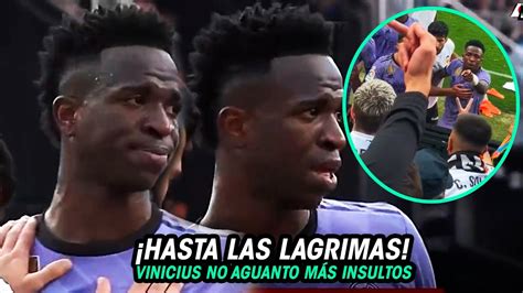 Las LAGRIMAS De VINICIUS Al RECIBIR INSULTOS De Los AFICIONADOS Del