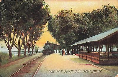 Lake Short Depot Great Sodus Bay New York Postcard DF40 EBay