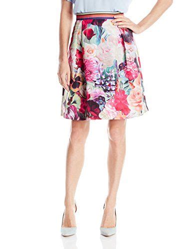 Ted Baker Womens Kaideen Floral Swirl Mini Skirt Fuchsia 0