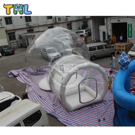 Promotional Cheap Igloo Inflatable Clear Tent For Camping/inflatable ...