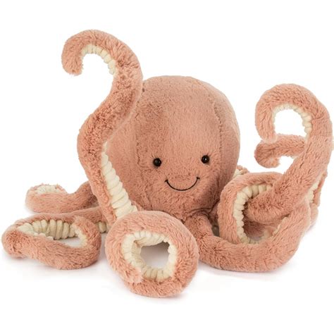 Peluche Pieuvre Jellycat Odell Octopus Insolite