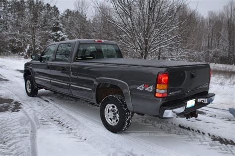 No Reserve Original Owner 2002 Chevrolet Silverado 2500hd Ls Crew Cab Duramax 4x4 6 Speed For