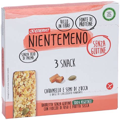 ENERVIT Nientemeno Barretta Caramello E Semi Di Zucca 63 G Redcare