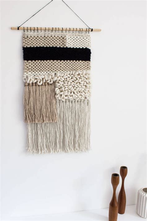 Modern Tapestry Weaving Woven Wall Hanging Weaving Woven Etsy