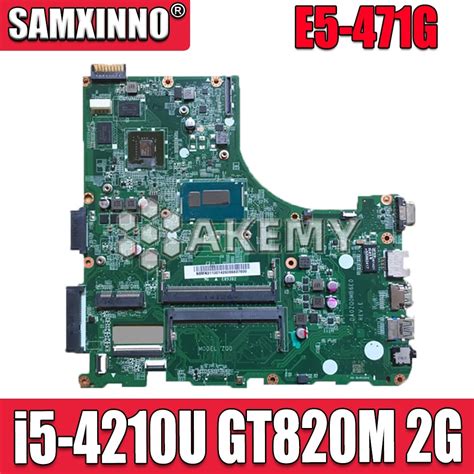 Para For Acer E5 471 E5 471G V3 472 V3 472P Placa Base De Computadora