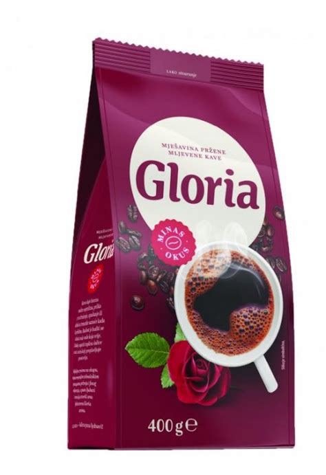 Kava mljevena Gloria 400 g Boso Akcija Njuškalo katalozi