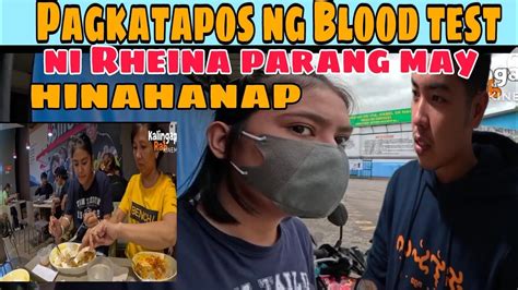 Ganito Si Rheina Pagkatapos Ng Blood Test Niya Ramdam Ang Pag Aalaga Ng