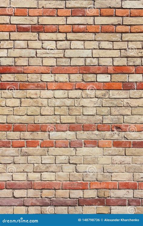 Brown Vintage Brick Wall Background Or Texture Stock Photo Image Of