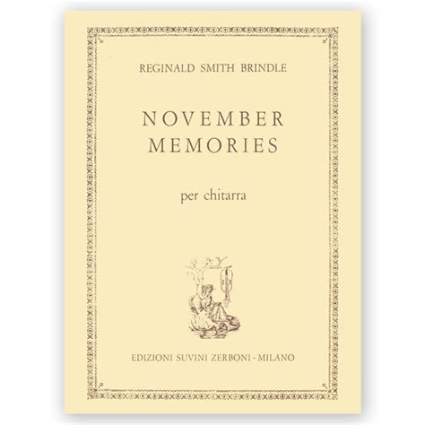 Smith Brindle Reginald November Memories Los Angeles Classical Guitars