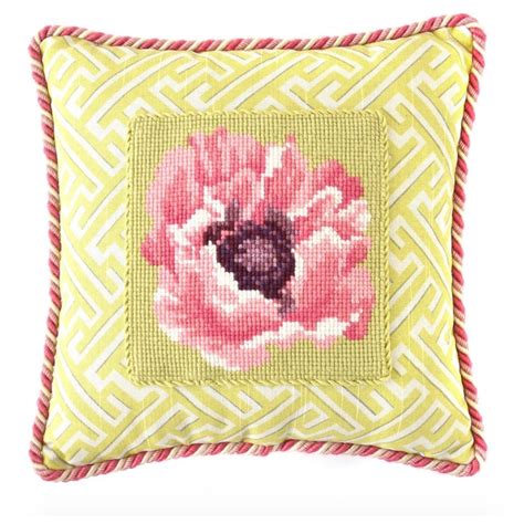 Elizabeth Bradley Poppy Mini Needlepoint Tapestry Kit Hobby House