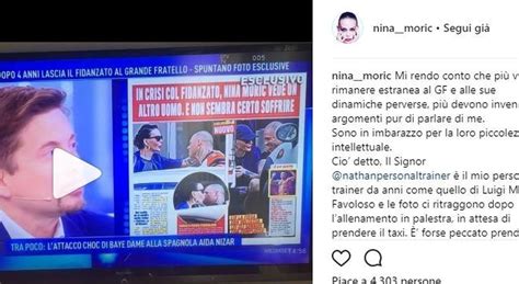 Nina Moric Sotto Accusa Ha Lasciato Favoloso Per Il Suo Personal