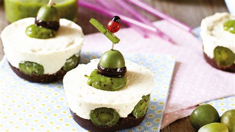 Mini Cheesecake Tout Choco Et Mini Kiwis Nergi Facile Et Rapide