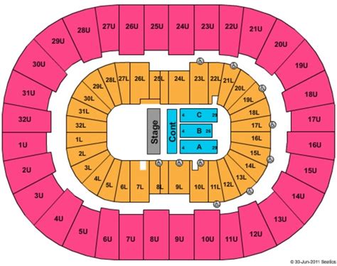 Legacy Arena at The BJCC Tickets in Birmingham Alabama, Seating Charts ...