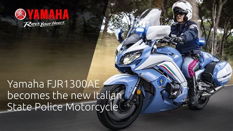 Yamaha Fjr Ae Becomes The New Italian State Police Motorcycle Youtube