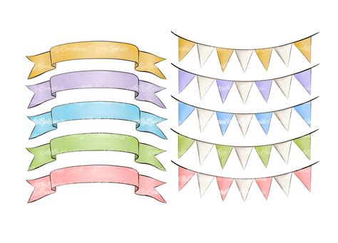 Ribbon Clipart, Banner PNG, Blue Ribbons Clip Art, Birthday, Baby ...