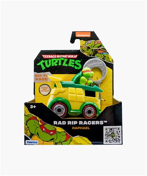 Tortugas Ninja Auto Con Lanzador Raphael By Tortugas Ninjas Gemafer