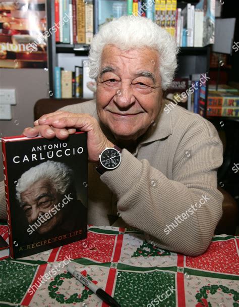 Antonio Carluccio Promoting Recipe Life Editorial Stock Photo Stock