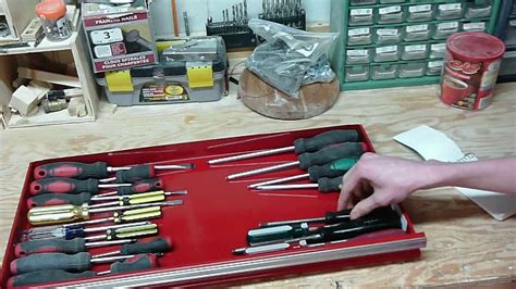 Screwdriver Drawer Organization Youtube