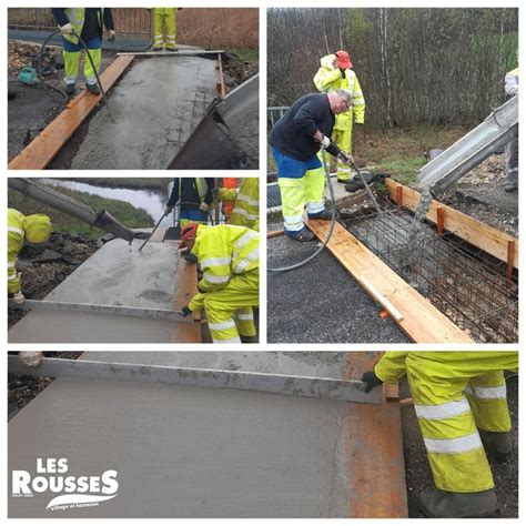 Retour en images Réalisation des supports du nouveau pont de la