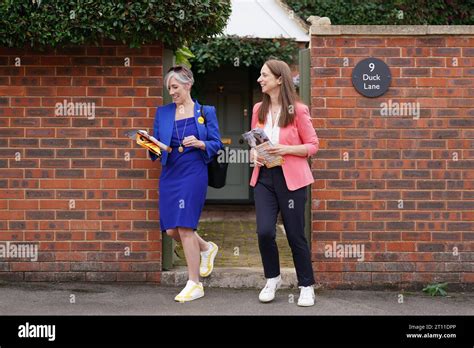 Liberal Democrat Local Candidate Emma Holland Lindsay Right And