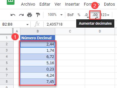 Cómo Agregar Más Decimales en Excel y Google Sheets Automate Excel