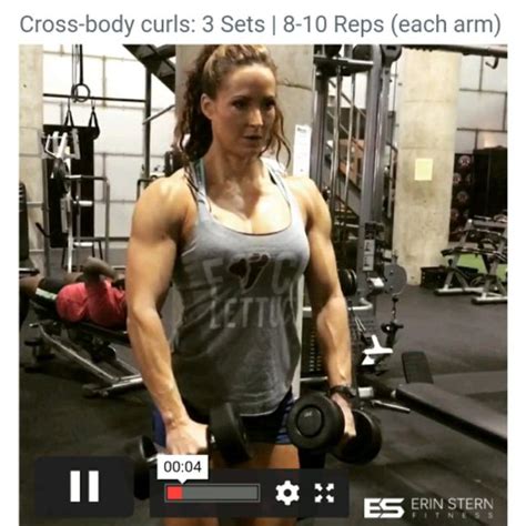 Cross-body curls: 3 Sets | 8-10 Reps (each arm by Corporal K ...