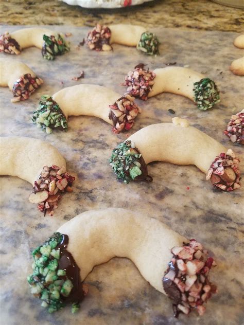 Almond Paste Butter Crescent Cookies Recipe Crescent Cookies