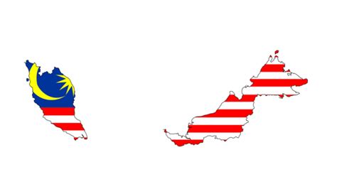 Malaysia Flag Map PNG Transparent Images Free Download | Vector Files ...