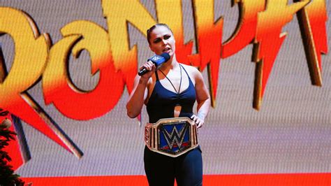 Wwe Ronda Rousey Could Drop The Title Before 2022 Ends According To