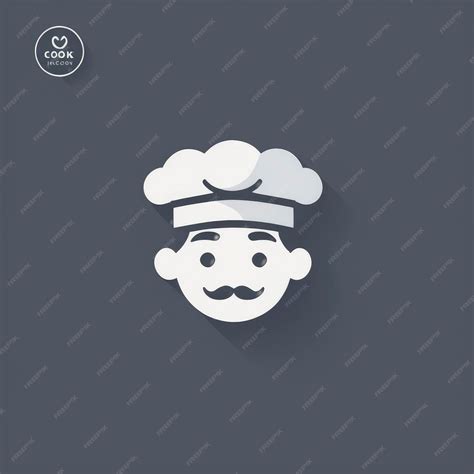 Premium AI Image | cook icon vector clipart logo design illustration