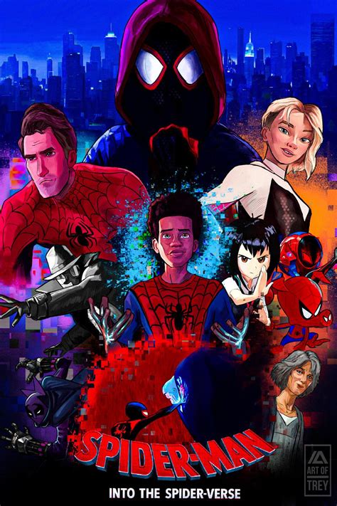 Spider Man Into The Spider Verse 2018 1365 X 2048 Spiderman