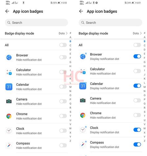 Emui 10 Tip How To Customize App Icon Badges Huawei Central