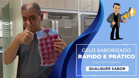 Gelo Saborizado De Um Jeito R Pido E Pr Tico Fa A Voc Mesmo Qualquer