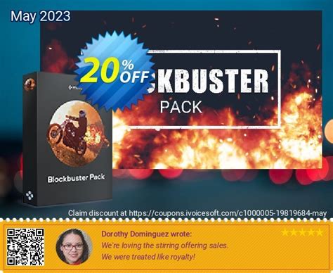 Off Movavi Effect Blockbuster Pack Coupon Code Nov Ivoicesoft