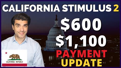 California Stimulus Check Update Golden State