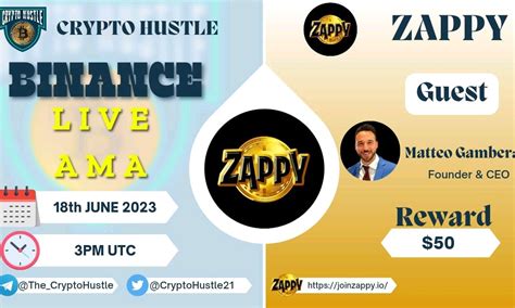 The CryptoHustle Binance Live