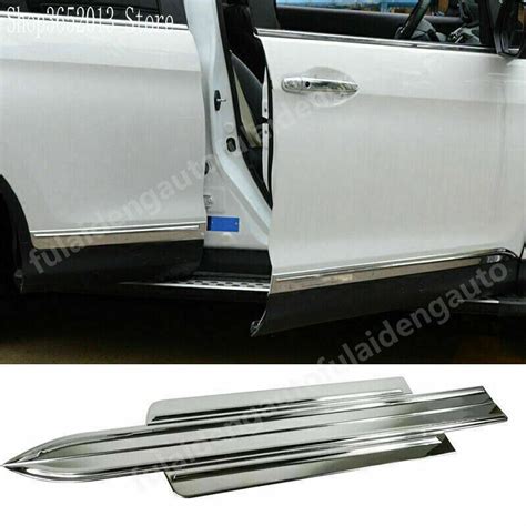 For Honda CR V 2012 16 ABS Chrome Side Door Body Cover Anticollision