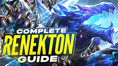 Renekton Guide How To Carry With Renekton Detailed Challenger Guide