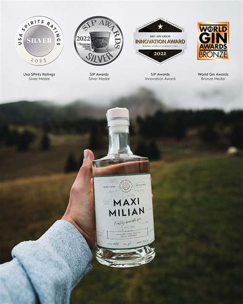 Maxi Milian Italian Gin We Do It Good We Do It Well