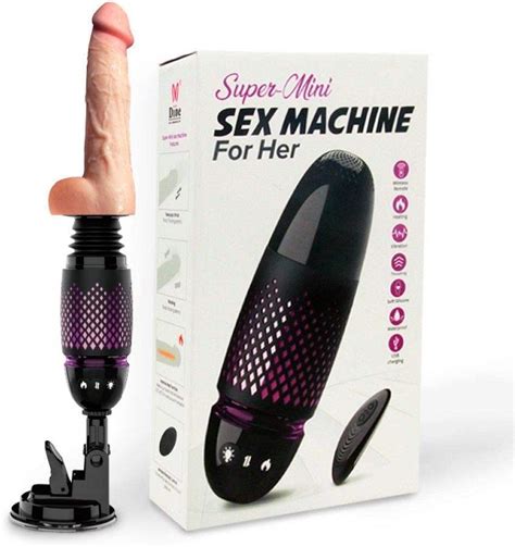 M Quina De Sexo Mini Sex Machine Recarreg Vel Pr Tese Real Stica