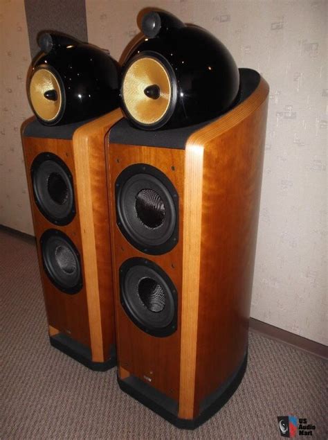 B W Bowers Wilkins Nautilus 802 Speakers MINT Condition Photo