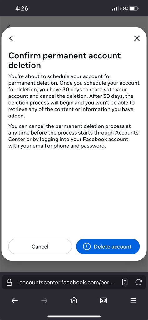 I thought I had deleted my FB account over a year and a half ago. Looks